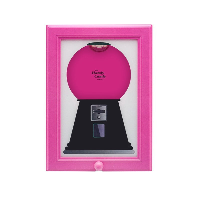 Candy Dispenser Photo Frame Square Plastic