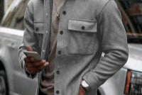 Men's Casual And Fashionable Slim Fit Jacket