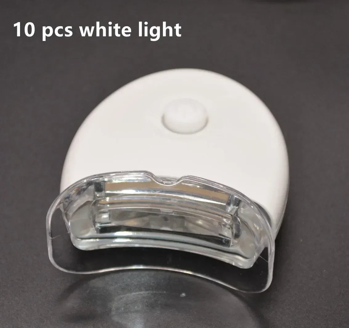 Home Use Teeth Whitening Kit with led light Care Oral Hygiene Tooth Whitener Bleaching White 44% Peroxide teeth brush BULK