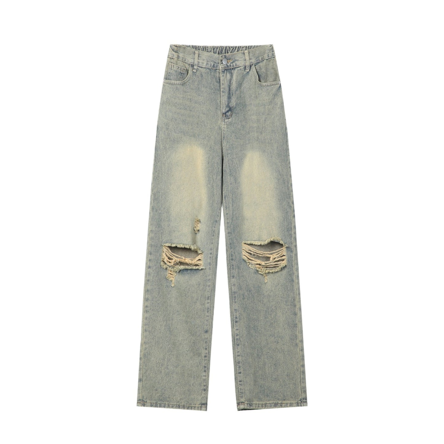 American Retro Washed Jeans For Men